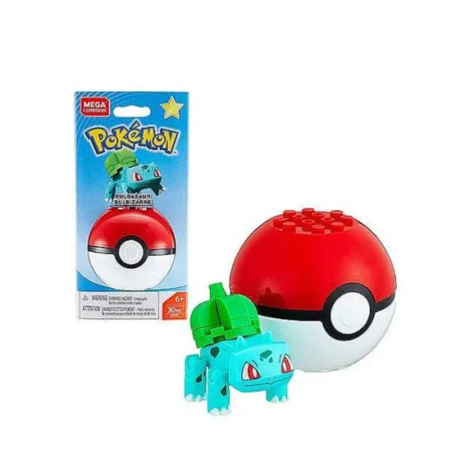 Pkm.store Pokeball & Pokebälle-Pokemon Mega Construx Bauset Mit Figur Und Pokeball