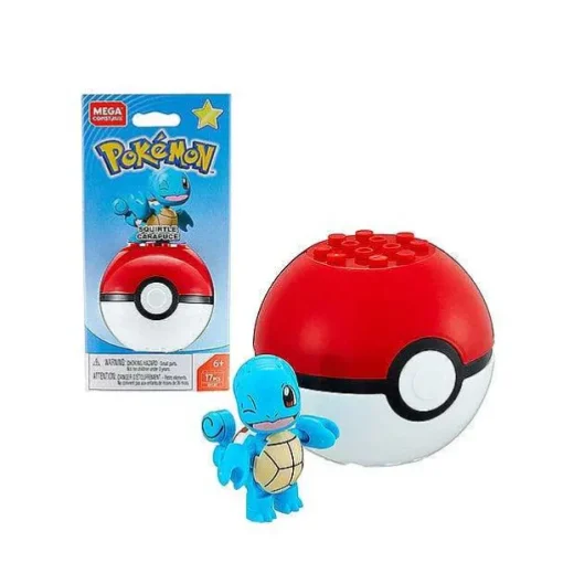 Pkm.store Pokeball & Pokebälle-Pokemon Mega Construx Bauset Mit Figur Und Pokeball