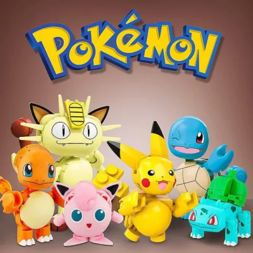 Pkm.store Pokeball & Pokebälle-Pokemon Mega Construx Bauset Mit Figur Und Pokeball