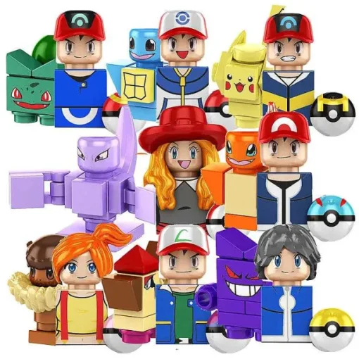 Pkm.store Pokemon Figuren-Pokemon Mini Figuren - Verschiedene Motive Zur Auswahl