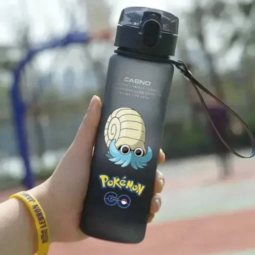 Pkm.store Sommer-Pokemon 560Ml Trinkflasche Fur Sport, Schule, Sommer