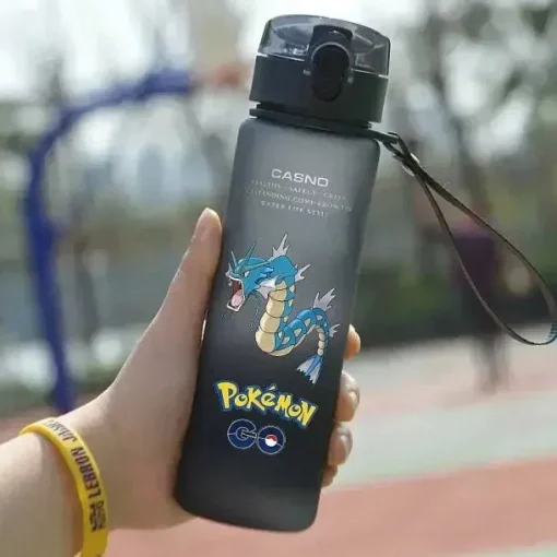 Pkm.store Sommer-Pokemon 560Ml Trinkflasche Fur Sport, Schule, Sommer
