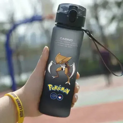 Pkm.store Sommer-Pokemon 560Ml Trinkflasche Fur Sport, Schule, Sommer