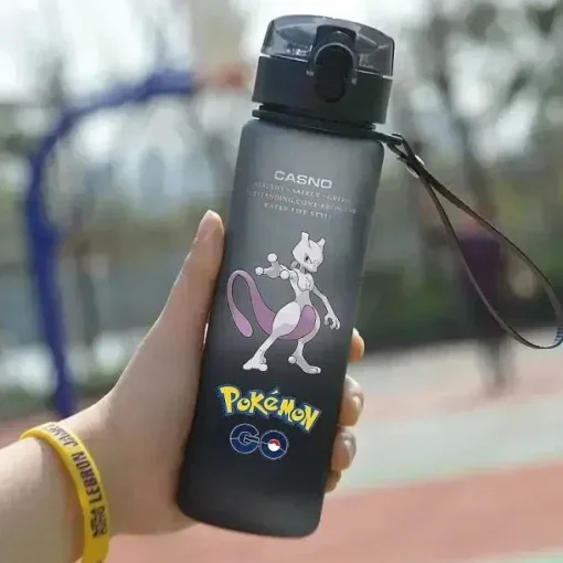 Pkm.store Sommer-Pokemon 560Ml Trinkflasche Fur Sport, Schule, Sommer