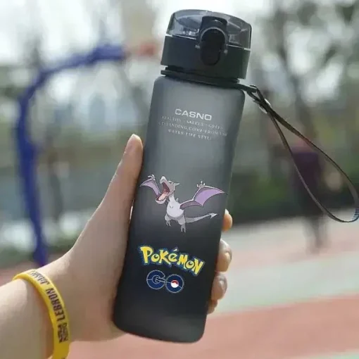 Pkm.store Sommer-Pokemon 560Ml Trinkflasche Fur Sport, Schule, Sommer