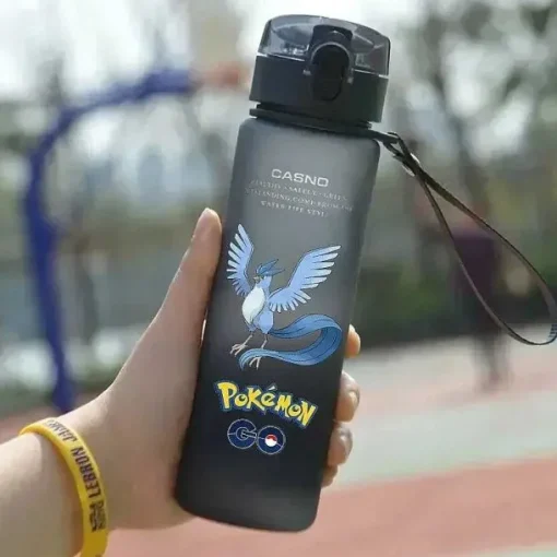 Pkm.store Sommer-Pokemon 560Ml Trinkflasche Fur Sport, Schule, Sommer