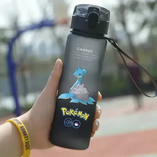 Pkm.store Sommer-Pokemon 560Ml Trinkflasche Fur Sport, Schule, Sommer