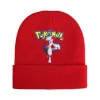 Pkm.store Pokemon Mützen & Caps-Pokemon Mützen Im Roten Winter Look - Viele Motive