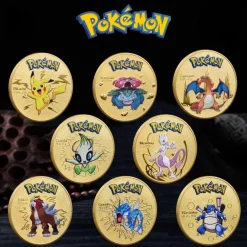 Pkm.store Sonstiges Merchandise-Pokemon Munzen Im Set (8 Stk.)