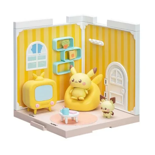 Pkm.store Sonstiges Merchandise-Pokemon Peace Haus Pikachu, Plinfa, Hopplo