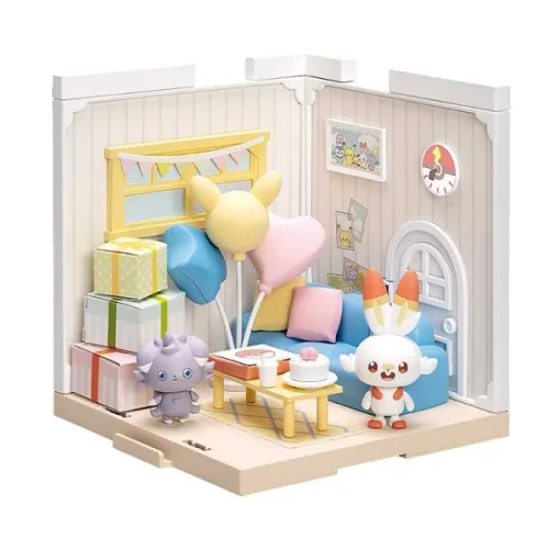 Pkm.store Sonstiges Merchandise-Pokemon Peace Haus Pikachu, Plinfa, Hopplo