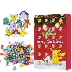 Pkm.store Herbst & Winter-Pokemon Pikachu Adventskalender (Verschiedene Motive)