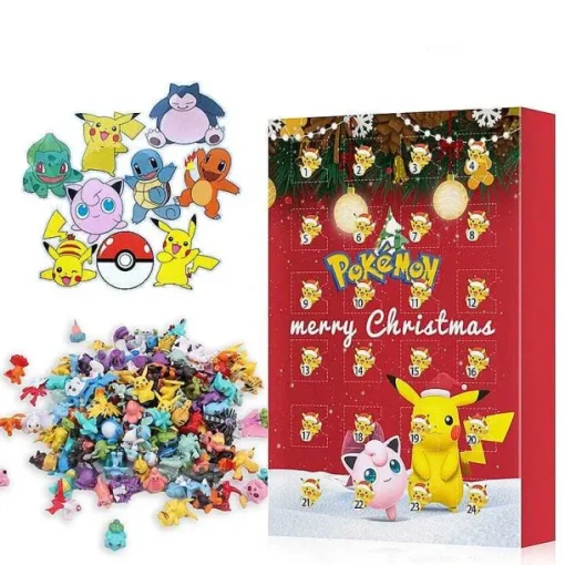 Pkm.store Herbst & Winter-Pokemon Pikachu Adventskalender (Verschiedene Motive)
