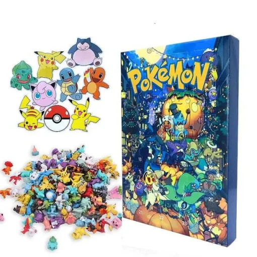Pkm.store Herbst & Winter-Pokemon Pikachu Adventskalender (Verschiedene Motive)