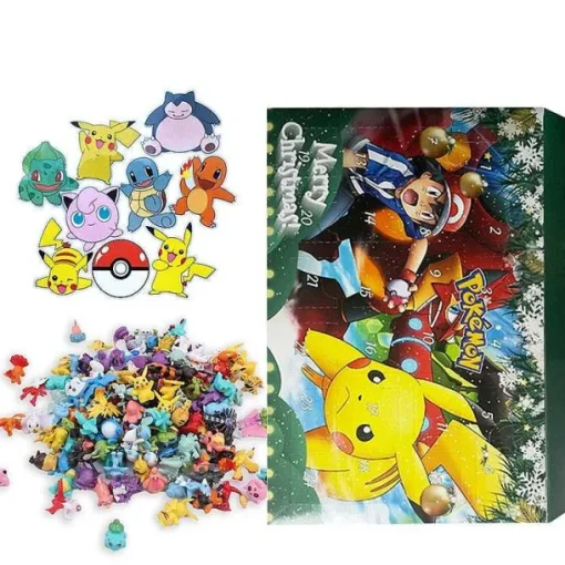 Pkm.store Herbst & Winter-Pokemon Pikachu Adventskalender (Verschiedene Motive)