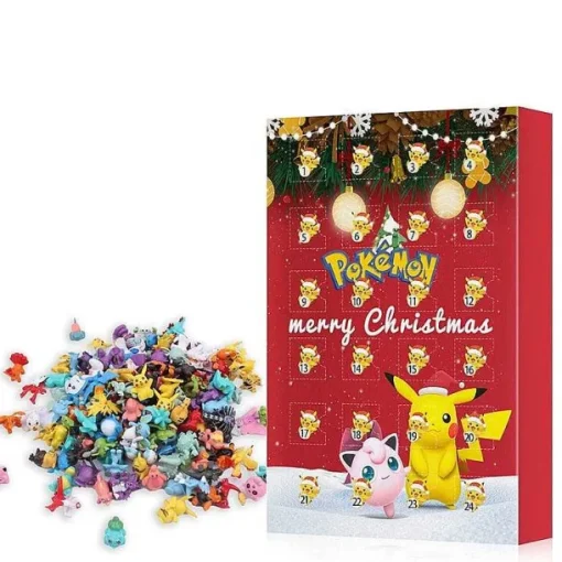 Pkm.store Herbst & Winter-Pokemon Pikachu Adventskalender (Verschiedene Motive)