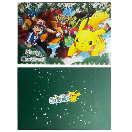 Pkm.store Herbst & Winter-Pokemon Pikachu Adventskalender (Verschiedene Motive)