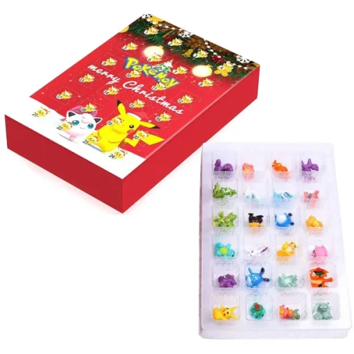 Pkm.store Herbst & Winter-Pokemon Pikachu Adventskalender (Verschiedene Motive)