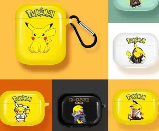 Pkm.store Sonstiges Merchandise-Pokemon Pikachu Airpods Schutzhulle Case