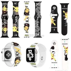 Pkm.store Sonstiges Merchandise-Pokemon Pikachu Apple Watch Armband (40Mm Oder 44Mm)