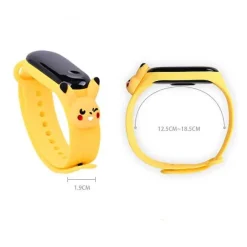 Pkm.store Uhren Und Wecker-Pokemon Pikachu Armband Mit Digital Uhr Fur Kinder
