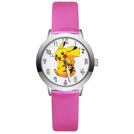Pkm.store Sonstiges Merchandise-Pokemon Pikachu Armbanduhr Fur Kinder (7 Motive Zur Auswahl)