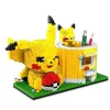 Pkm.store Pokemon Bausteine-Pokemon Pikachu Baustein Set Als Stiftehalter