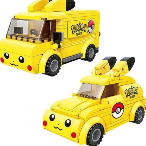 Pkm.store Pokemon Bausteine-Pokemon Pikachu Baustein Spielautos Spielzeug