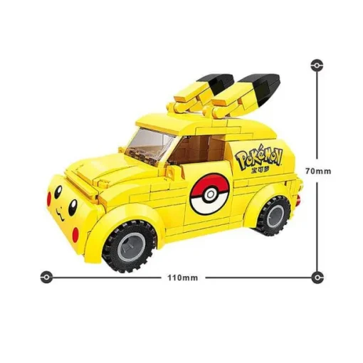 Pkm.store Pokemon Bausteine-Pokemon Pikachu Baustein Spielautos Spielzeug