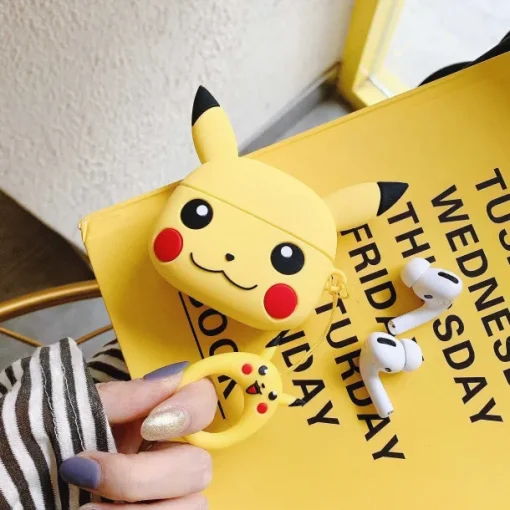 Pkm.store Sonstiges Merchandise-Pokemon Pikachu Case - Schutzhulle Fur Airpods (3 Farben)