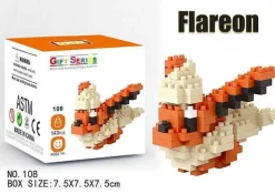 Pkm.store Pokemon Figuren-Pokemon Pikachu, Charizard Etc. Baustein Set (32 Motive Zur Auswahl)