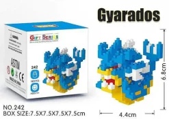 Pkm.store Pokemon Figuren-Pokemon Pikachu, Charizard Etc. Baustein Set (32 Motive Zur Auswahl)