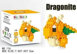 Pkm.store Pokemon Figuren-Pokemon Pikachu, Charizard Etc. Baustein Set (32 Motive Zur Auswahl)