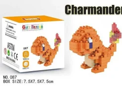 Pkm.store Pokemon Figuren-Pokemon Pikachu, Charizard Etc. Baustein Set (32 Motive Zur Auswahl)