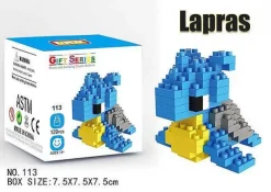 Pkm.store Pokemon Figuren-Pokemon Pikachu, Charizard Etc. Baustein Set (32 Motive Zur Auswahl)