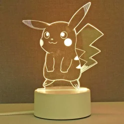 Pkm.store Pokemon Lampen & Nachtlichter-Pokemon Pikachu 3D Led Nachtlampe