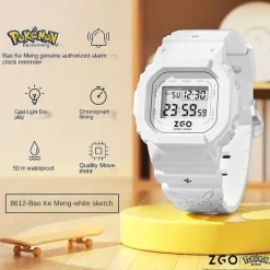 Pkm.store Uhren Und Wecker-Pokemon Pikachu Digitale Armbanduhr
