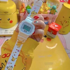 Pkm.store Uhren Und Wecker-Pokemon Pikachu Digitale Armbanduhr