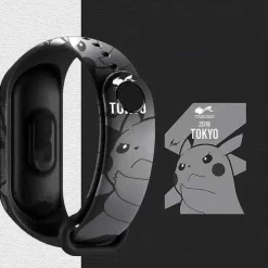 Pkm.store Uhren Und Wecker-Pokemon Pikachu Elektronische Armbanduhr Mit Digital Anzeige