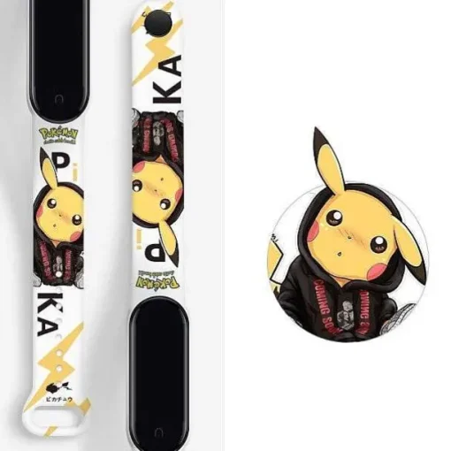 Pkm.store Uhren Und Wecker-Pokemon Pikachu Elektronische Armbanduhr Mit Digital Anzeige