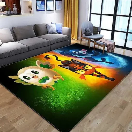 Pkm.store Sonstiges Merchandise-Pokemon Pikachu Flannel Teppich Matte (Verschiedene Motive)