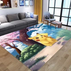 Pkm.store Sonstiges Merchandise-Pokemon Pikachu Flannel Teppich Matte (Verschiedene Motive)
