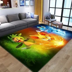 Pkm.store Sonstiges Merchandise-Pokemon Pikachu Flannel Teppich Matte (Verschiedene Motive)
