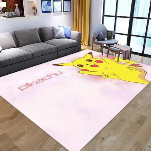 Pkm.store Sonstiges Merchandise-Pokemon Pikachu Flannel Teppich Matte (Verschiedene Motive)