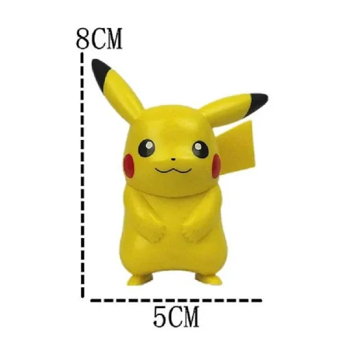 Pkm.store Pokemon Figuren-Pokemon Pikachu. Glumanda, Bisasam, Schiggy, Pummeluff Oder Enton Figur
