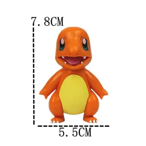 Pkm.store Pokemon Figuren-Pokemon Pikachu. Glumanda, Bisasam, Schiggy, Pummeluff Oder Enton Figur
