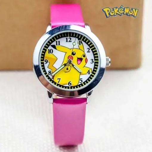 Pkm.store Sonstiges Merchandise-Pokemon Pikachu Kinder Uhr In Verschiedenen Farben