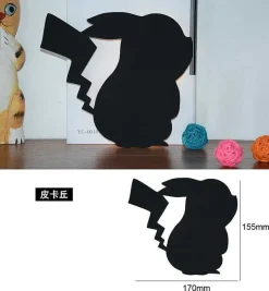 Pkm.store Pokemon Lampen & Nachtlichter-Pokemon Pikachu Lampe - Schatten Wandlampe
