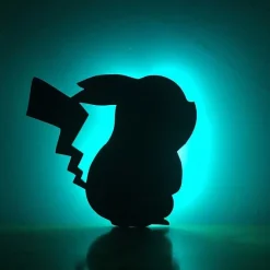 Pkm.store Pokemon Lampen & Nachtlichter-Pokemon Pikachu Lampe - Schatten Wandlampe