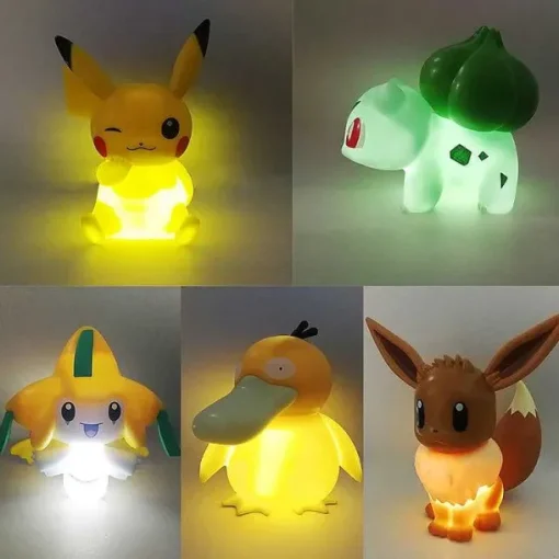 Pkm.store Sonstiges Merchandise-Pokemon Pikachu Lampe In Verschiedenen Motiven